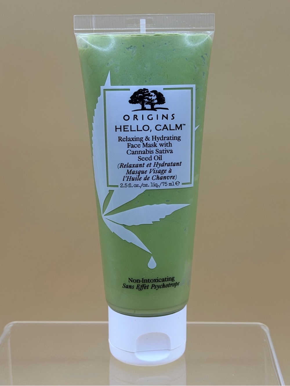 Origins Hello, Calm Relaxing & Hydrating Face Mask with Cannabis Sativa Seed Oil